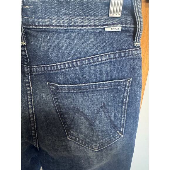 Mother The Stunner Ankle Jeans In the Royal Treatment High Rise Skinny Size 26 - Picture 10 of 16